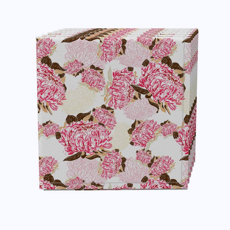 Fabric Textile Products, Inc. Napkin Set of 4, 100 Cotton, 20x20